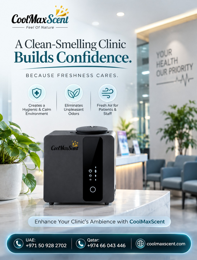 CoolMax Scent Ad Poster
