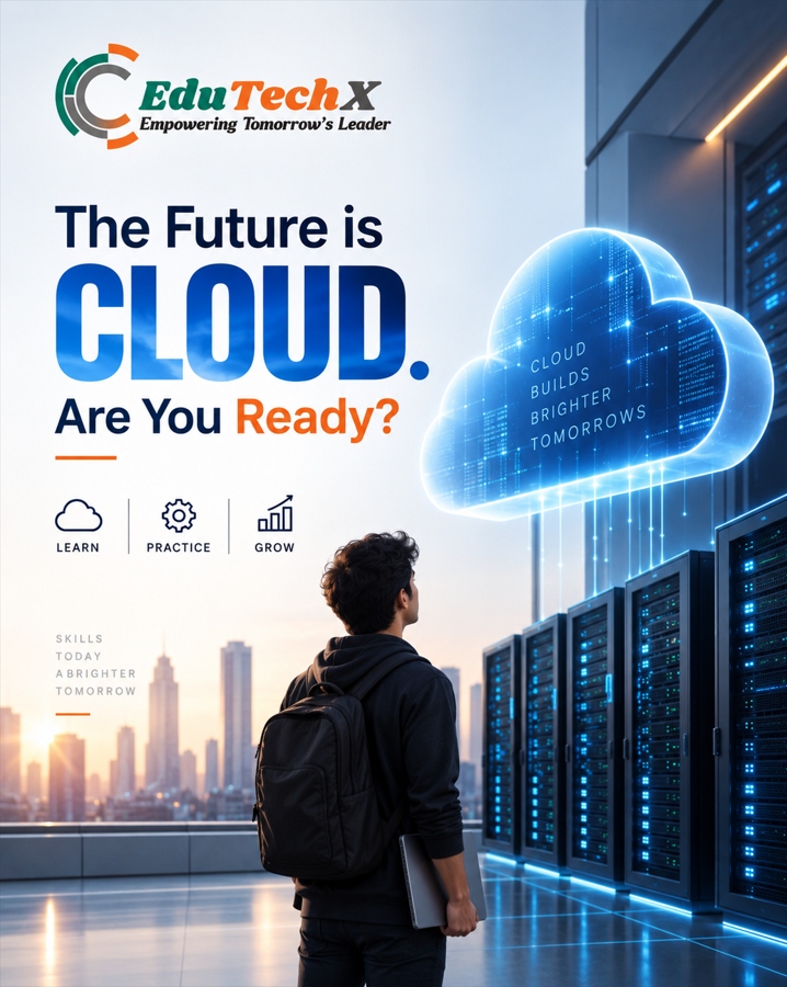 EduTechX Cloud Training Poster