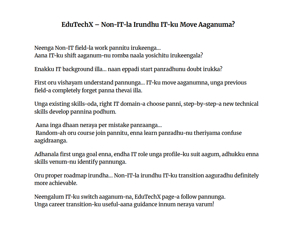 EduTechX Script Sample